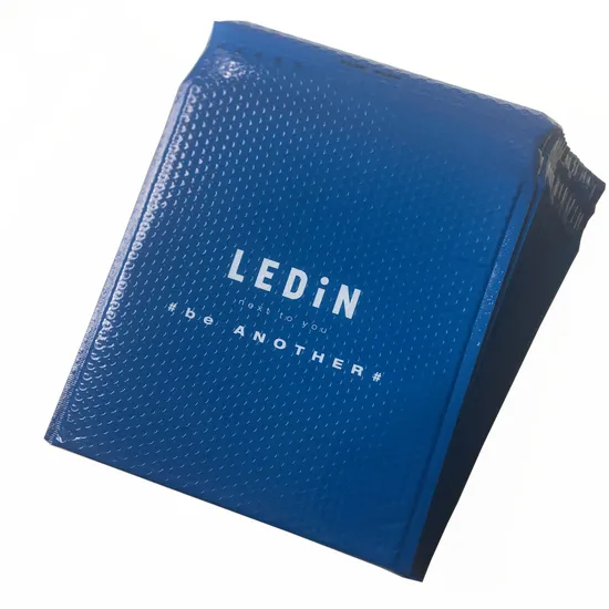 Busta imbottita con bolle d'aria, design personalizzato OEM, corriere con bolle d'aria